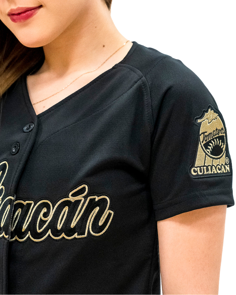 Casaca Oficial Tomateros de Culiacán Negra CLN Dorado Caballero – BeisShop  Tomateros