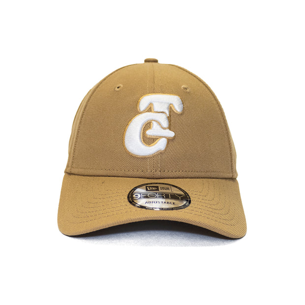 Gorra 940 Cultom Khaki TC Blanco