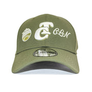 Gorra 3930 Multi Logo Green TC BL 24