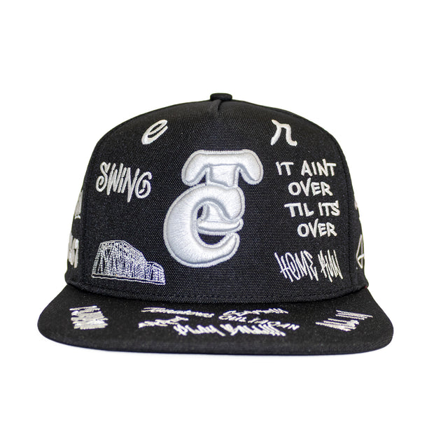 Gorra Snap Aib B&W Frases TC 25