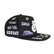 Gorra Snap Aib B&W Frases TC 25