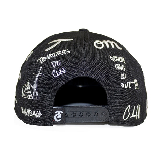 Gorra Snap Aib B&W Frases TC 25