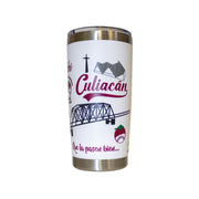 Termo Norday Parches Estadio 25 Blanco