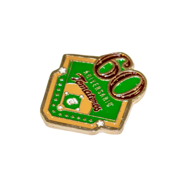 Pin Metalico 60 Aniversario Diamante Star 25