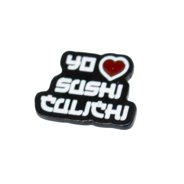 Pin Metalico Yo Amo Sushi Culichi 25