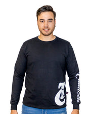 Hoodie  Negro TC CLN White 24 Caballero