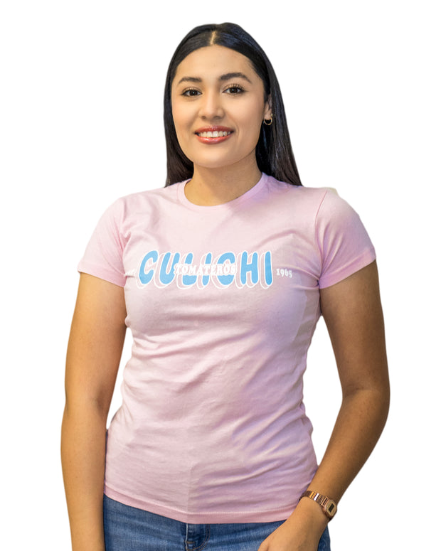 Playera Rosa Culichi Blue TC 24 Dama