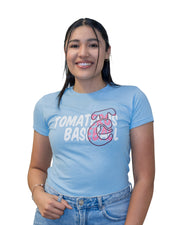 Playera Azul Tomateros Base TC 24 Dama