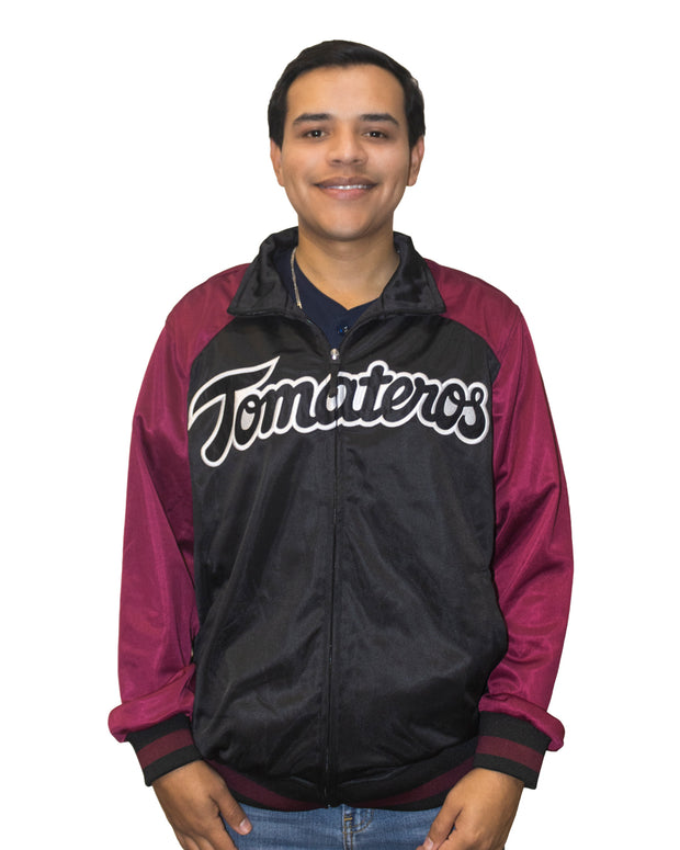 Jacket Guinda Negro Tom 24 Caballero