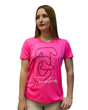 Playera PW Pink TC Tom White 24 Dama