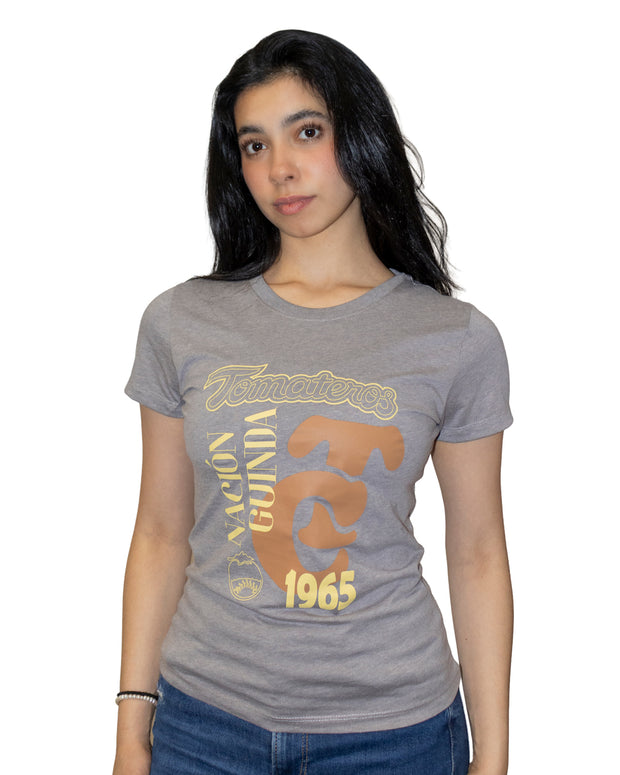 Playera Grey TOM Element 25 Dama