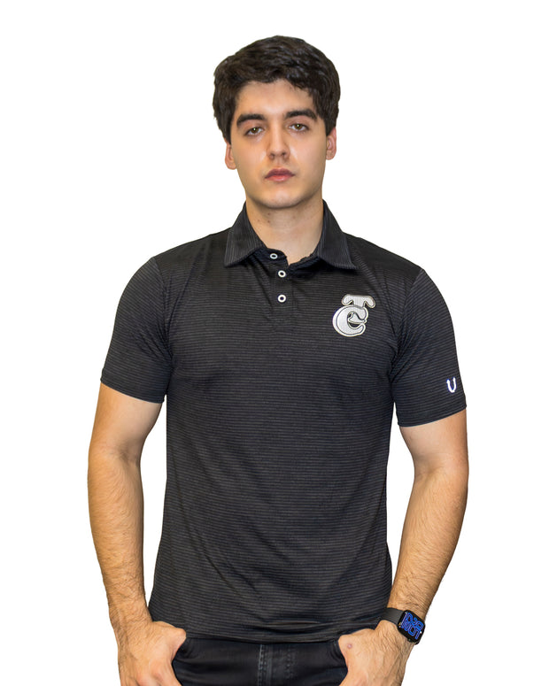 Playera Polo Lines BLK TC 25 Caballero