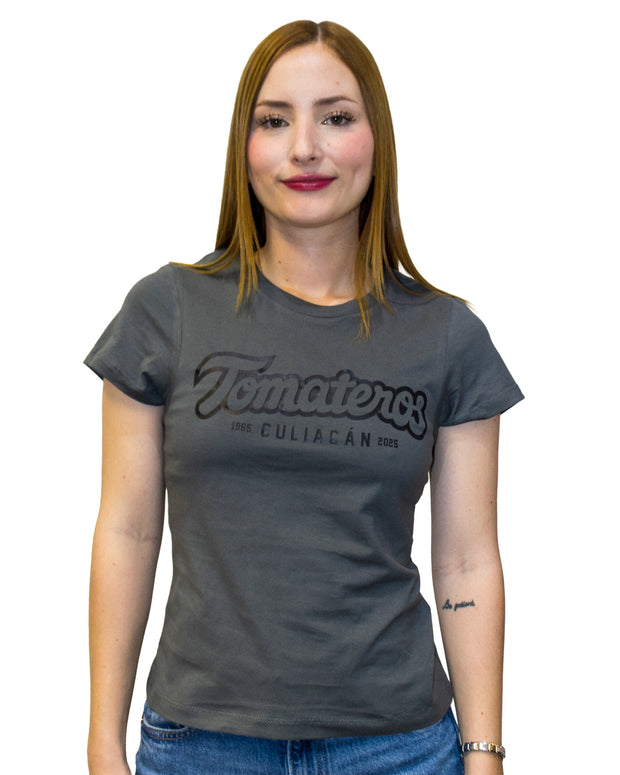 Playera TOM Club CLN Gris 25 Dama