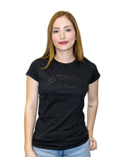 Playera ALL BLK Los Tomateros BLK 25 Dama