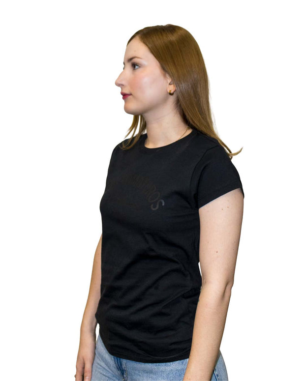 Playera ALL BLK Los Tomateros BLK 25 Dama