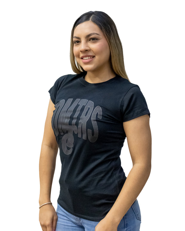 Playera Negra Urban Tomtrs BLK TC 24 Dama