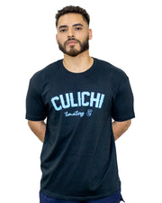 Playera Negra Culichi TOM TC Blue 24 Caballero