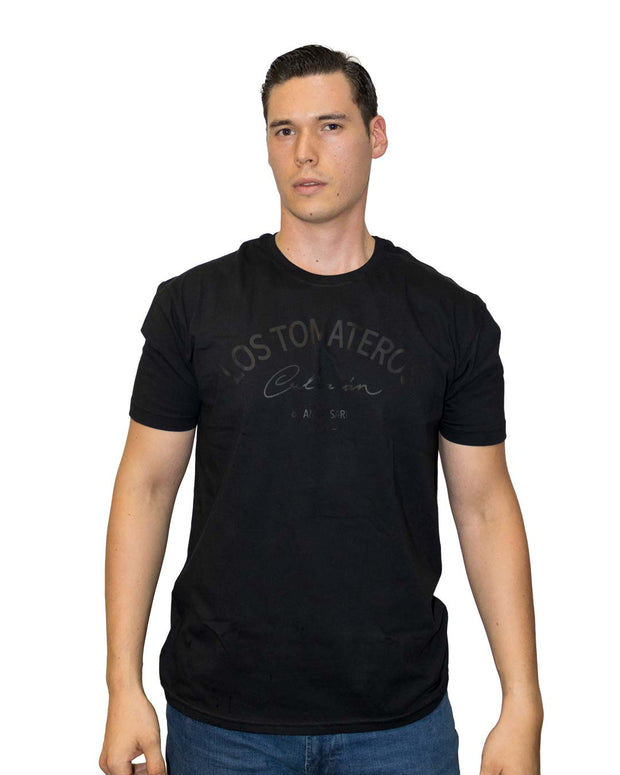 Playera ALL BLK Los Tomateros BLK 25 Caballero