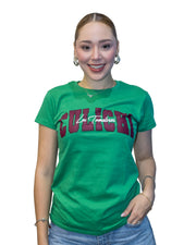 Playera Verde Culichi Pink TC 24 Dama