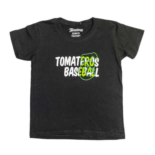 Playera Negra TOM Base TC Water 24 Niño