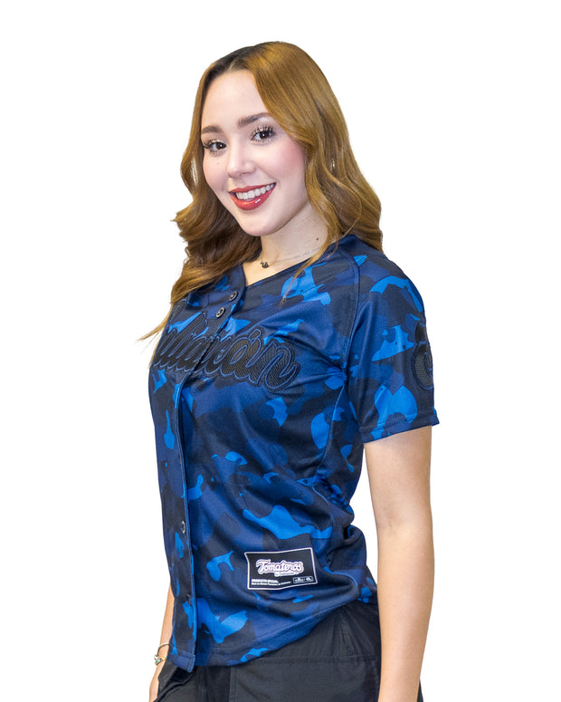 Casaca Oficial Camo Blue BLK CLN 24 Dama