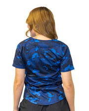 Casaca Oficial Camo Blue BLK CLN 24 Dama