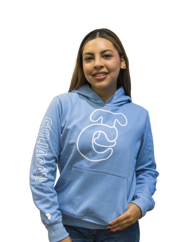 Hoodie Azul TC Tom Baby Blue White 24 Dama