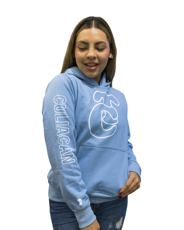 Hoodie Azul TC Tom Baby Blue White 24 Dama