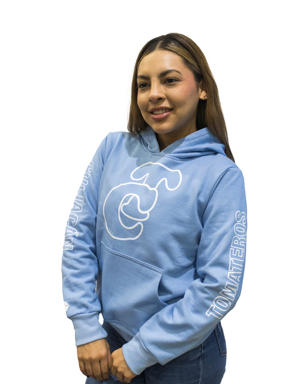 Hoodie Azul TC Tom Baby Blue White 24 Dama