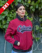 Chamarra Apex Guinda CUL Negro 22 Dama