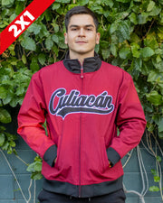 Chamarra Apex Guinda CUL Negro Caballero