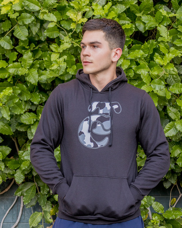 Hoodie ALL Negro TC Camo Caballero