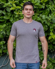Playera Skull Base Life Gris 22 Caballero